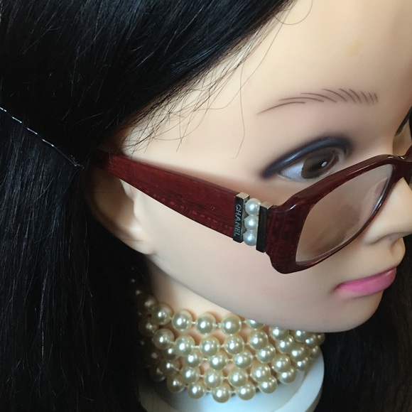 Rare Chanel 3179-H burgundy 👓, lens need to be replaced great for prescriptions - Picture 4 of 8